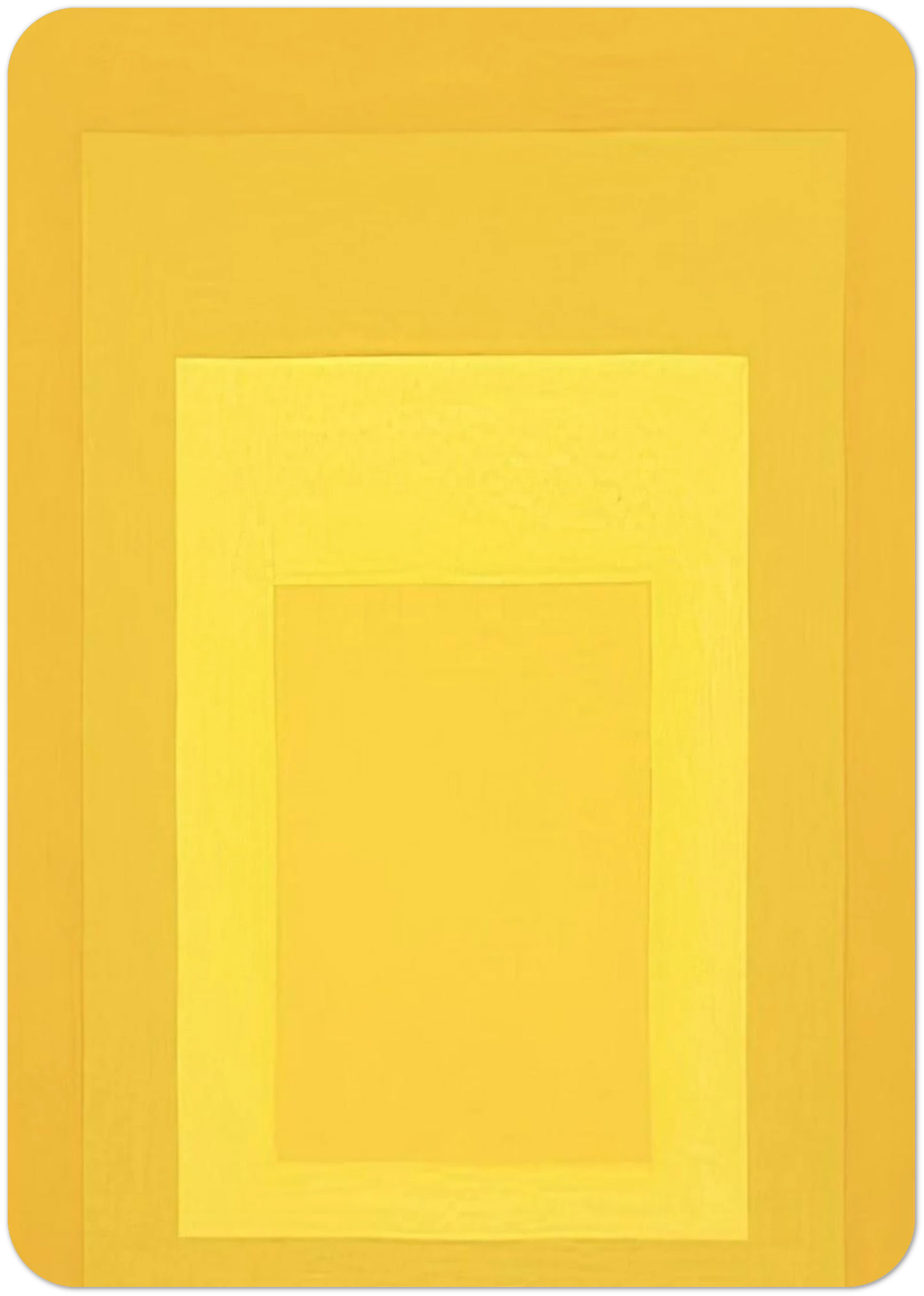 HOMAGE TO THE SQUARE 1964 By Josef Albers Pack of 10 Post Cards | Josef Albers Post Cards | A6 (10.5 x 14.8 cm) - 4.1 x 5.8 inches