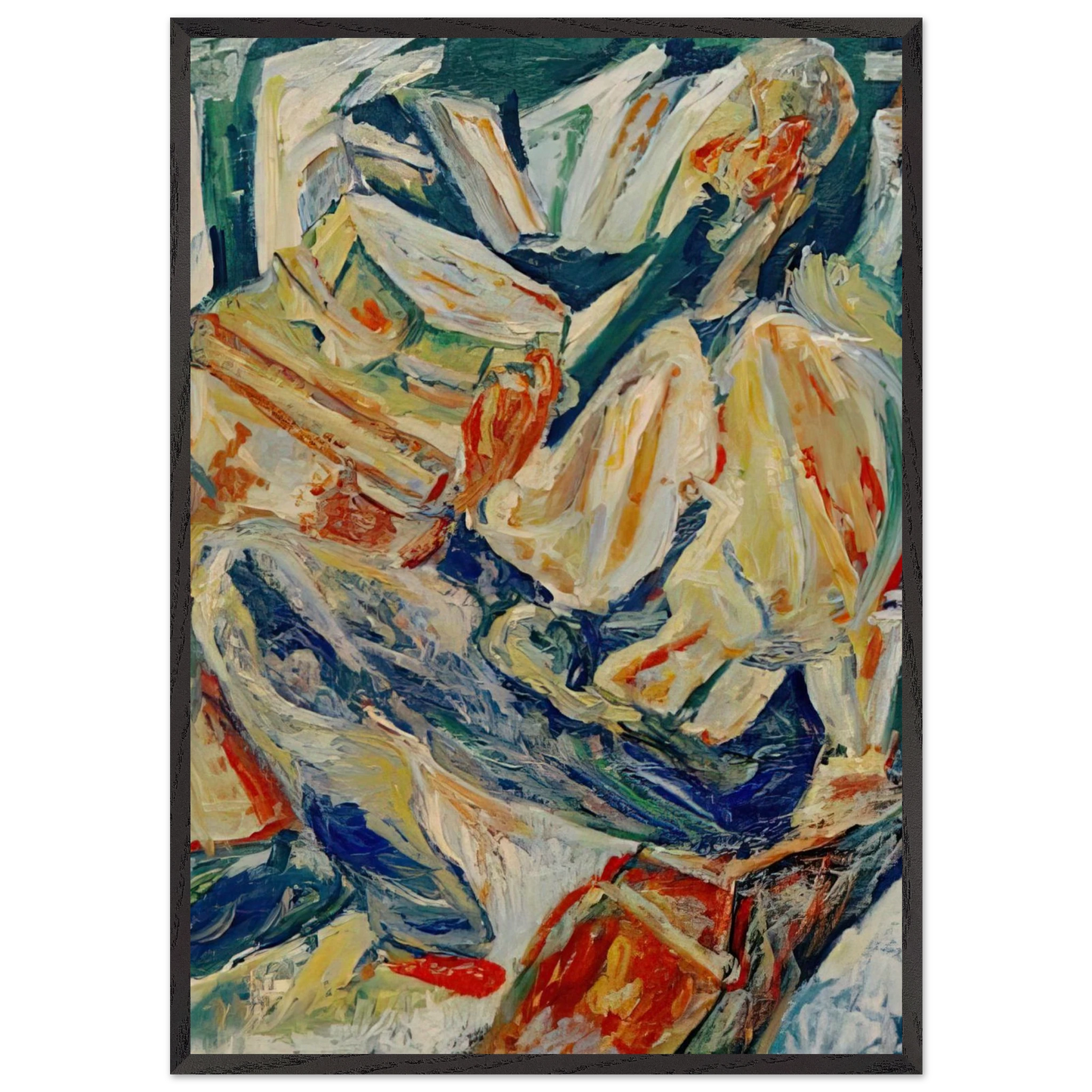THE PHILOSOPHER 1921 - Chaim Soutine Framed Art Print – Black Wooden Frame - Default Title - -Framed Art Print
