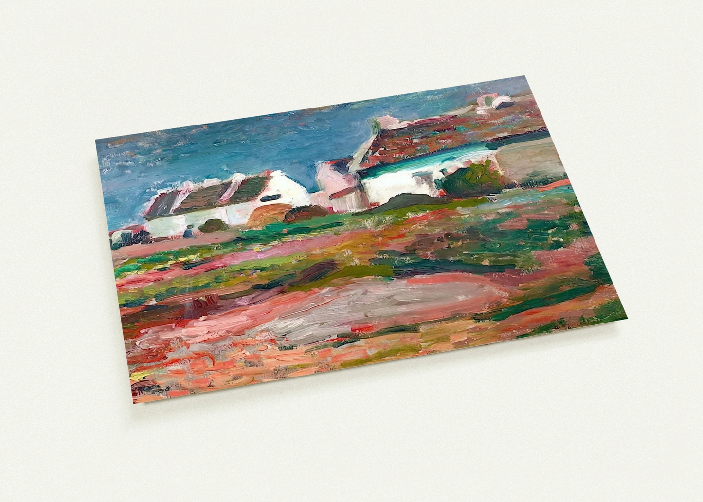 MAISONS A KERVILAHOUEN BELLE ILE 1896 By Henri Matisse Pack of 10 Post Cards | Henri Matisse Post Cards | A6 (10.5 x 14.8 cm) - 4.1 x 5.8 inches