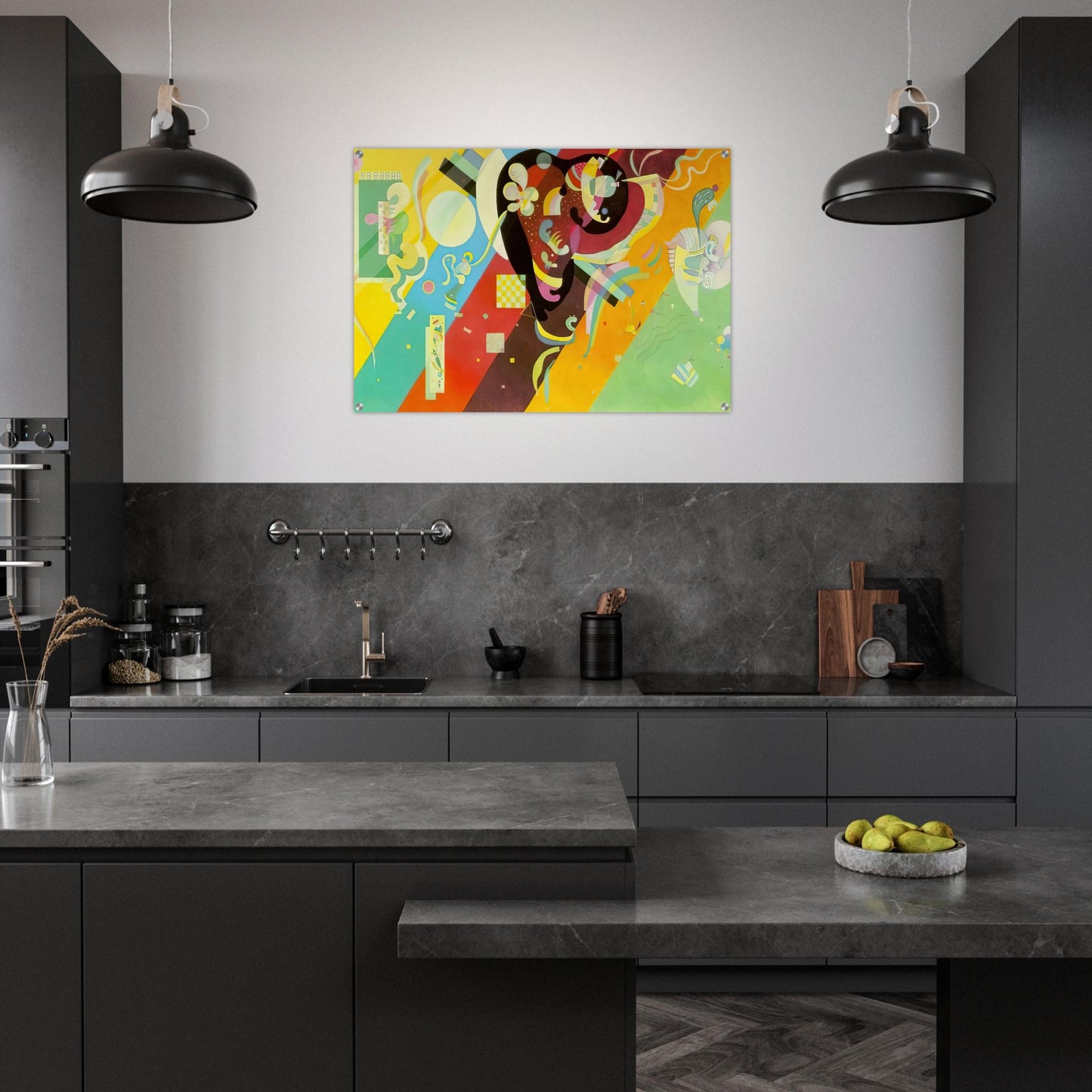 COMPOSITION IX 1936 - Wassily Kandinsky Acrylic Print - 70x100 cm / 28x40″ inches