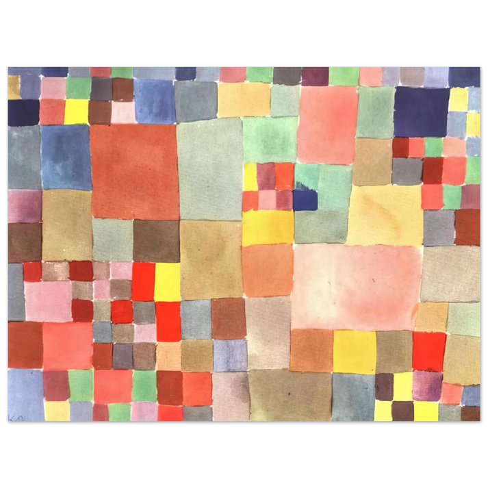 Paul Klee - FLORA ON SAND 1927 75x100 cm / 30x40inches Fine Art Poster