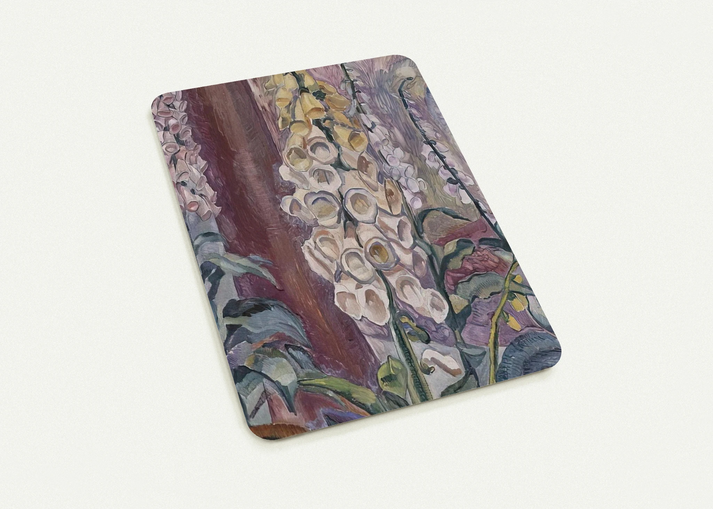 Foxgloves growing - 1929 By Grace Cossington Smith Pack of 10 Post Cards | Grace Cossington Smith Post Cards | A6 (10.5 x 14.8 cm) - 4.1 x 5.8 inches