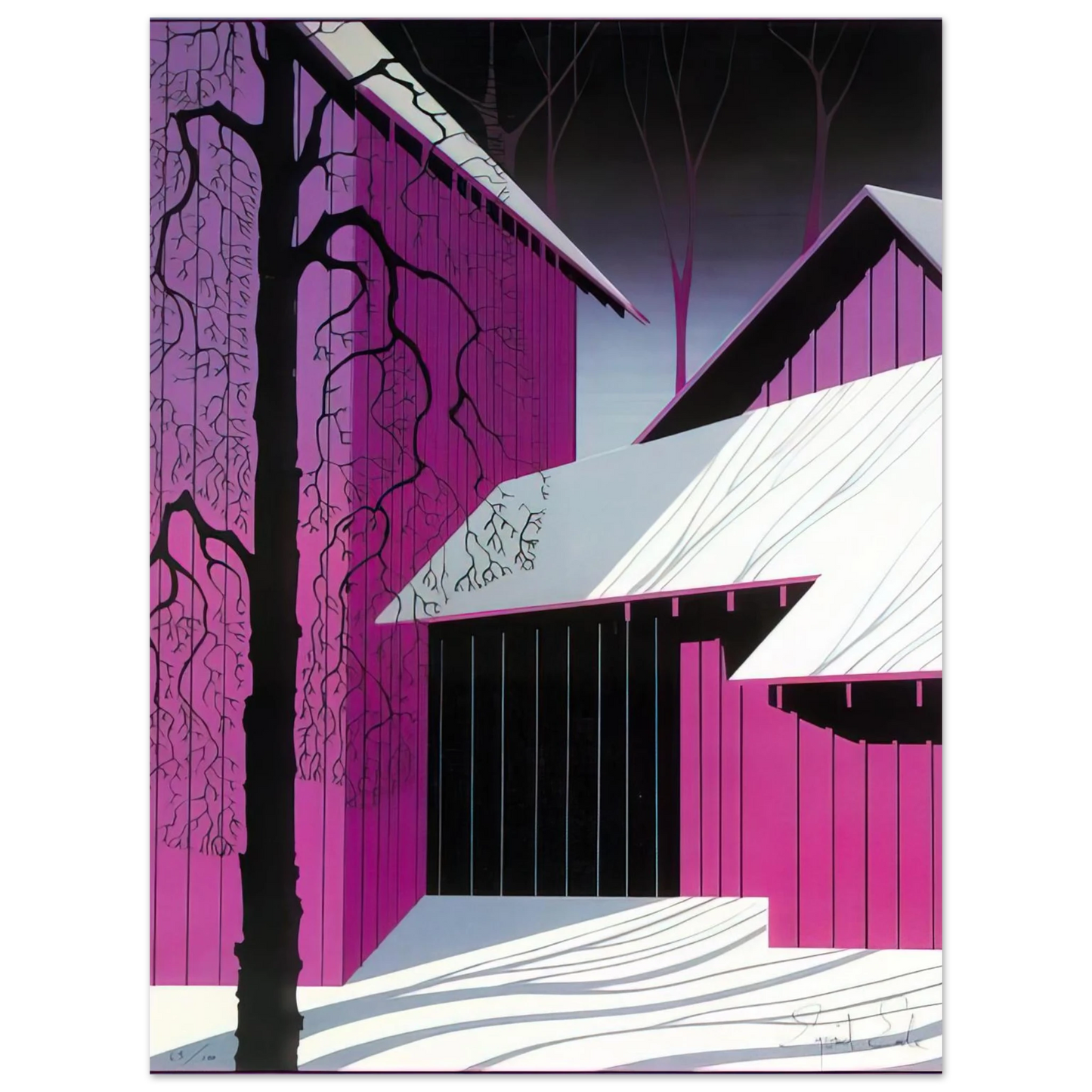 Eyvind Earle - Amethyst Fine Art Poster - Default Title