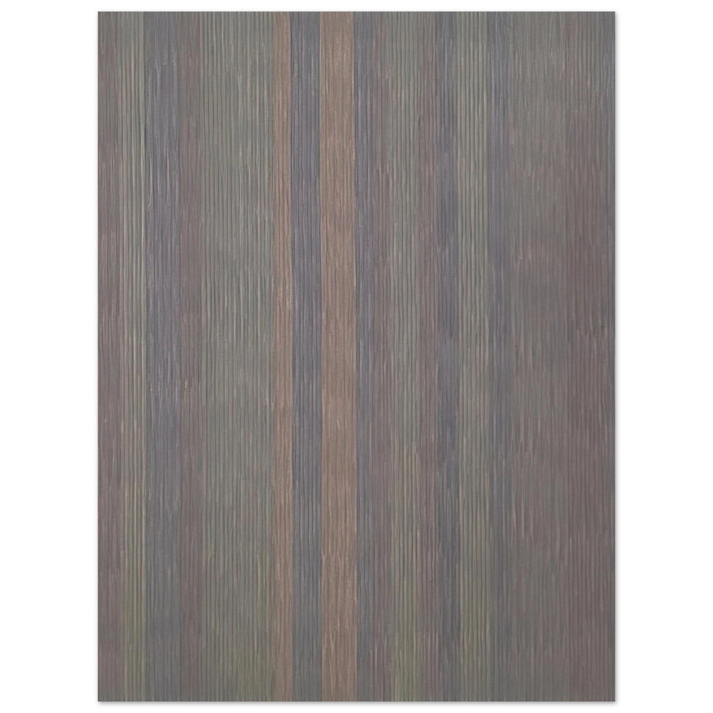 Gene Davis - Pocahontas - 1978 Fine Art Poster - Default Title