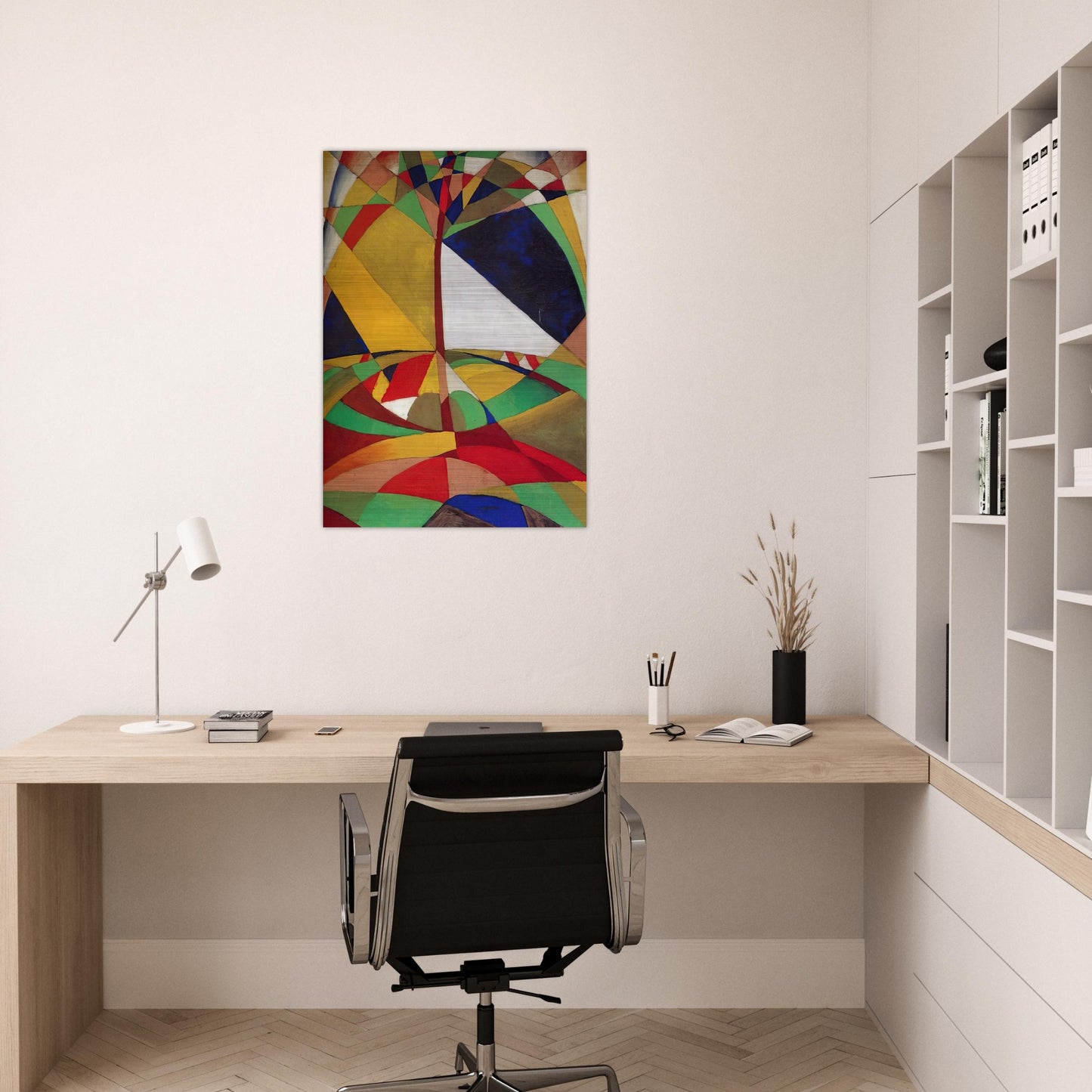 LANDSCAPE 1920 - Rene Magritte Brushed Aluminum Print - 70x100 cm / 28x40 inches | Rene Magritte Aluminum Print | Rene Magritte Prints