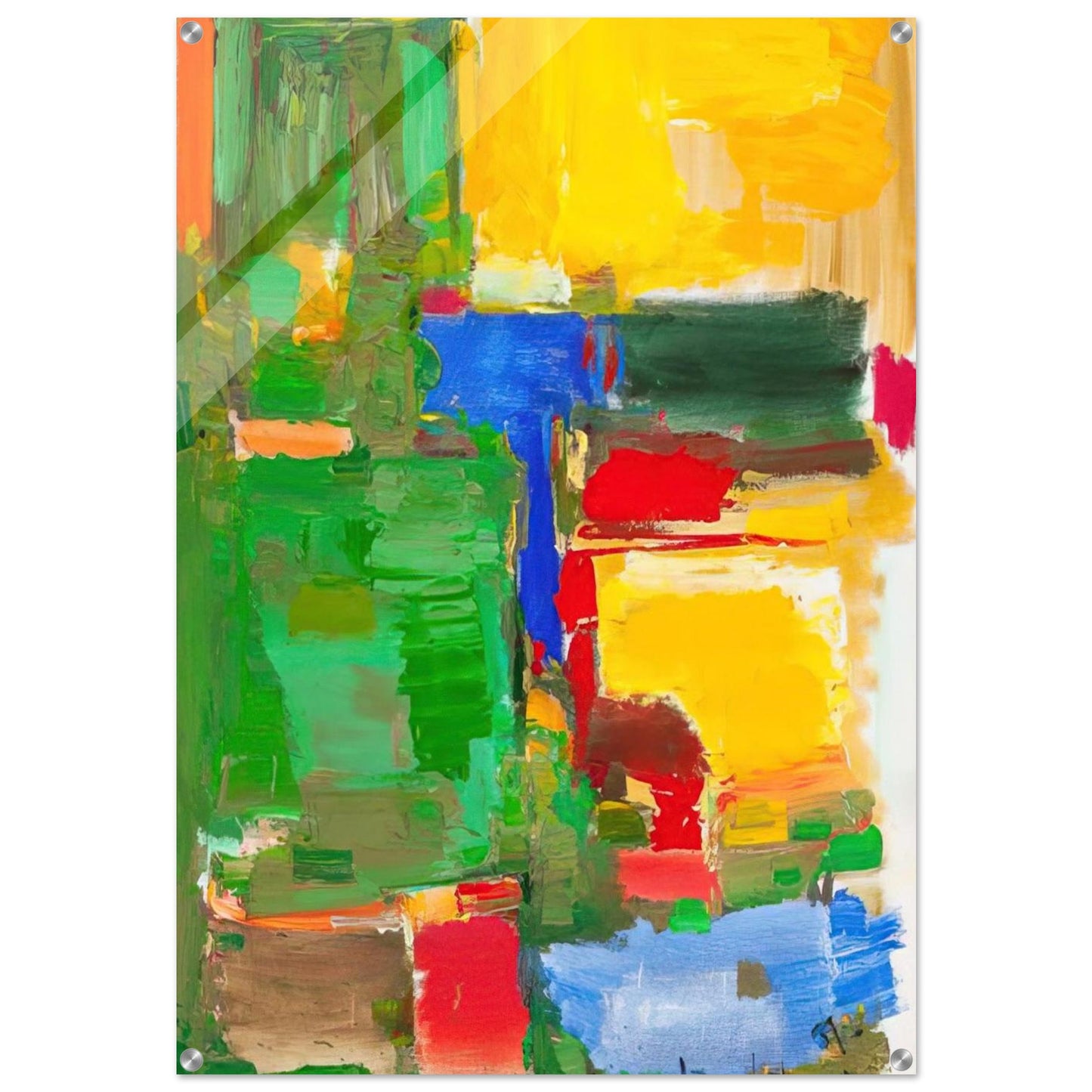 Dew and Dusk - Hans Hofmann Acrylic Print - 70x100 cm / 28x40″ inches