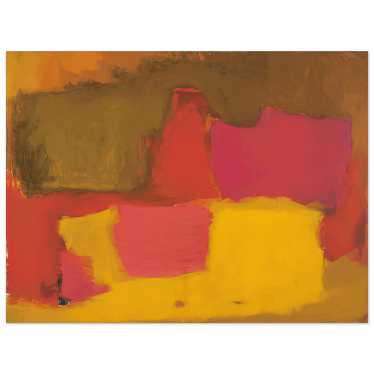 Esteban Vicente - AWAY 1964 Fine Art Poster - Default Title