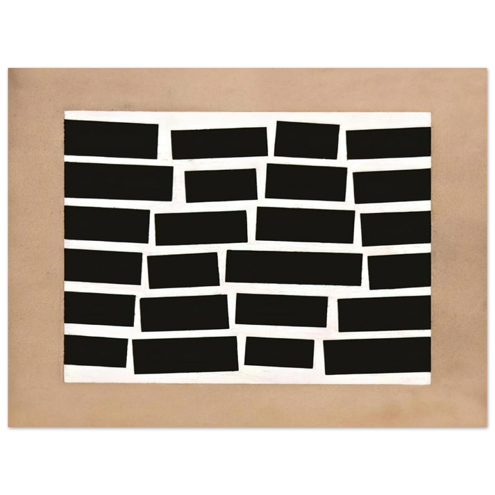 Helio Oiticica - Metaesquema 179 - Neo-Concretism 75x100 cm / 30x40inches Fine Art Poster