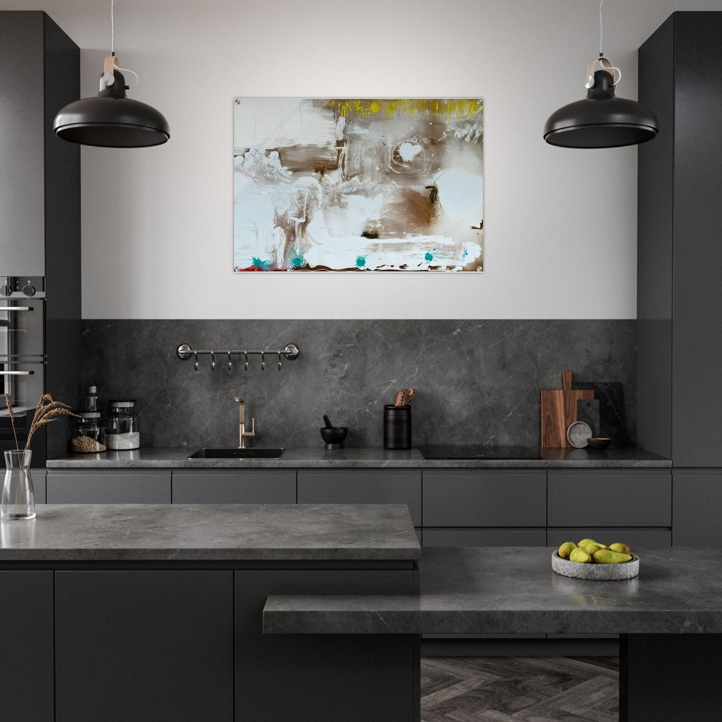 Arctic Thaw, 1990- - Helen Frankenthaler Acrylic Print - 70x100 cm / 28x40″ inches