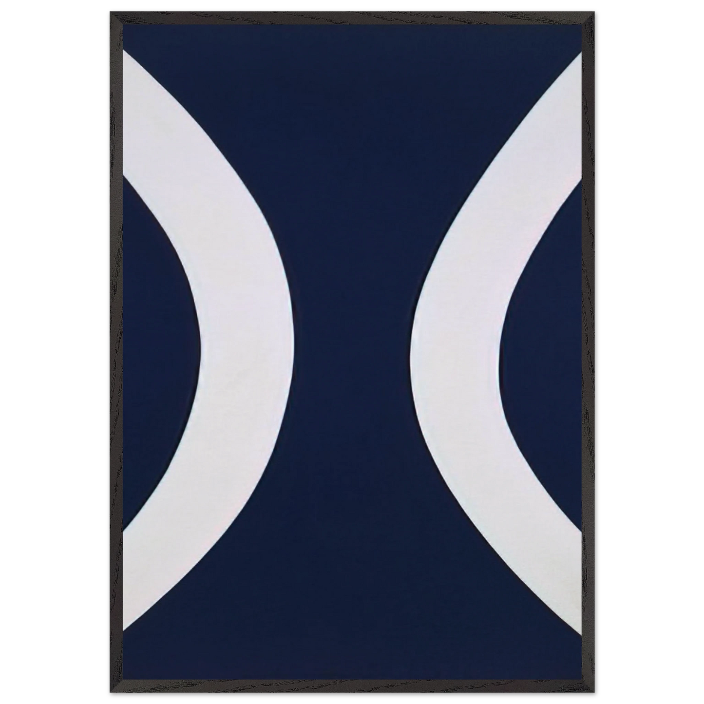 Brooklyn Bridge VII - Ellsworth Kelly 70x100 cm / 28x40 inches Framed Art Print – Black Wooden Frame