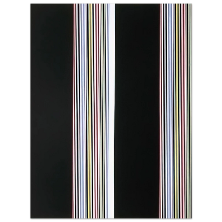 Gene Davis - Smithsonian Resident Associates Program 1985 20th Anniversary Poster - 1985 75x100 cm / 30x40inches Fine Art Poster