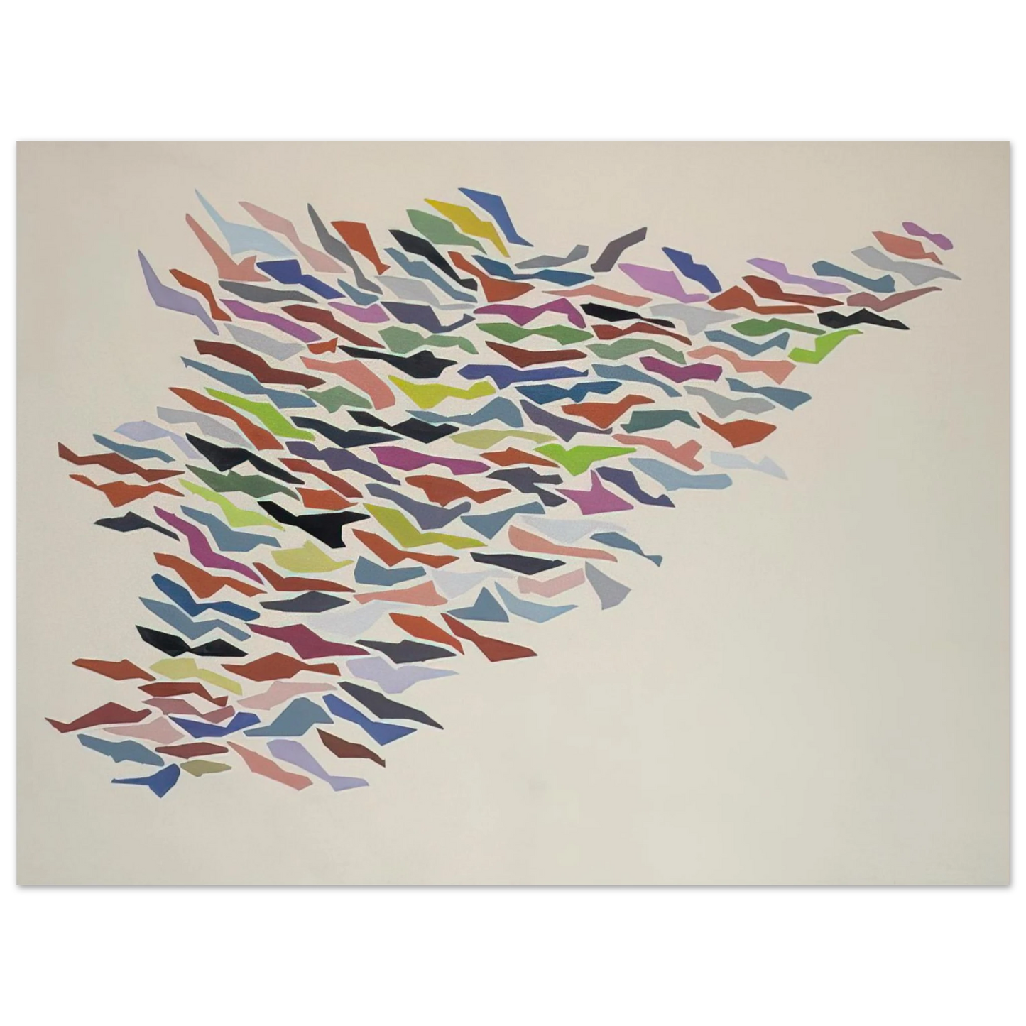 Robert Goodnough - Variables with Color - Post-Painterly Abstraction Fine Art Poster - Default Title