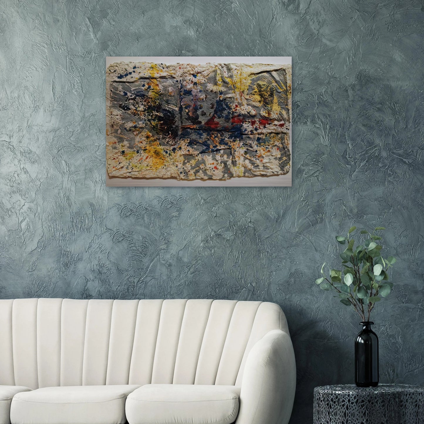 Elegy #2 - Sam Gilliam Brushed Aluminum Print - 70x100 cm / 28x40 inches | Sam Gilliam Aluminum Print | Sam Gilliam Prints