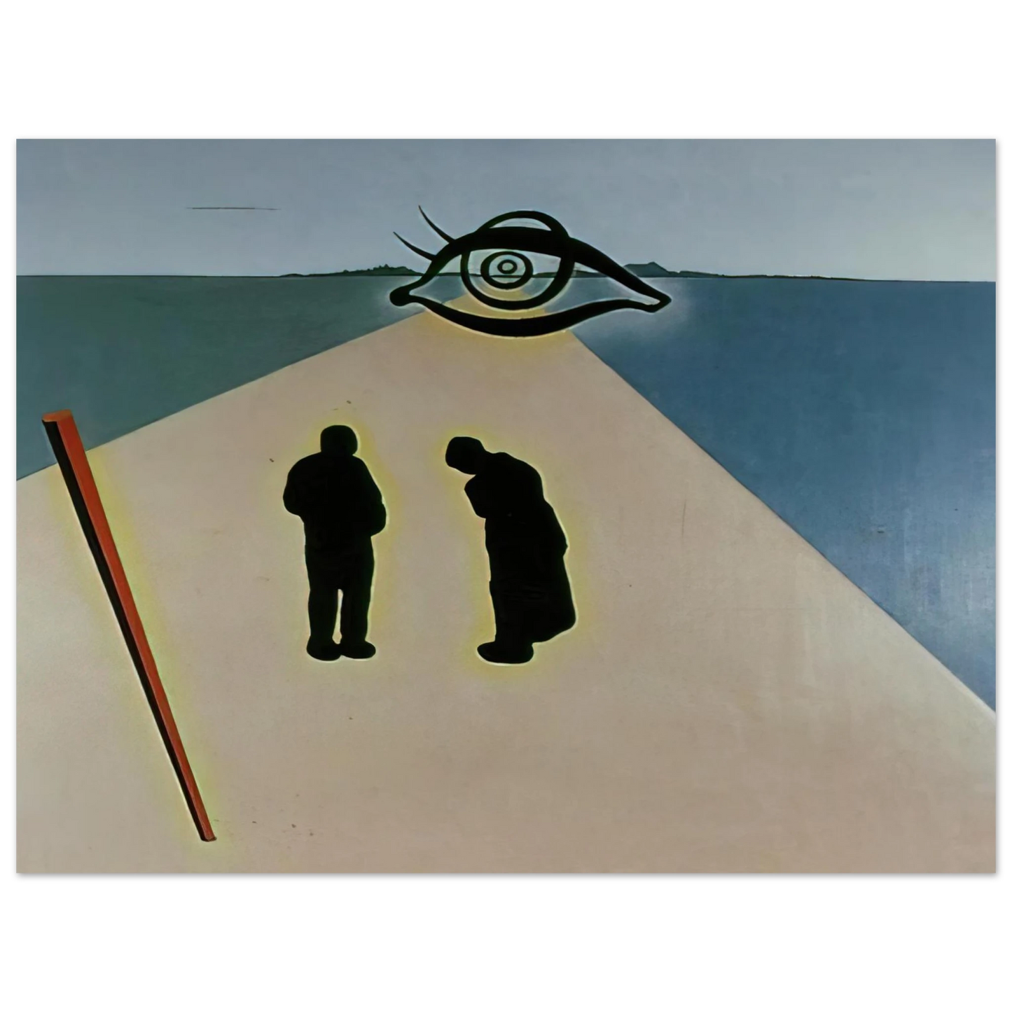 Salvador Dali - THE EYE OF THE ANGELUS Fine Art Poster - Default Title