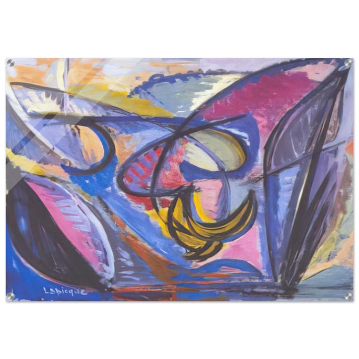 Rencontre dans la campagne - 1944 - Charles Lapicque Acrylic Print - 70x100 cm / 28x40″ inches