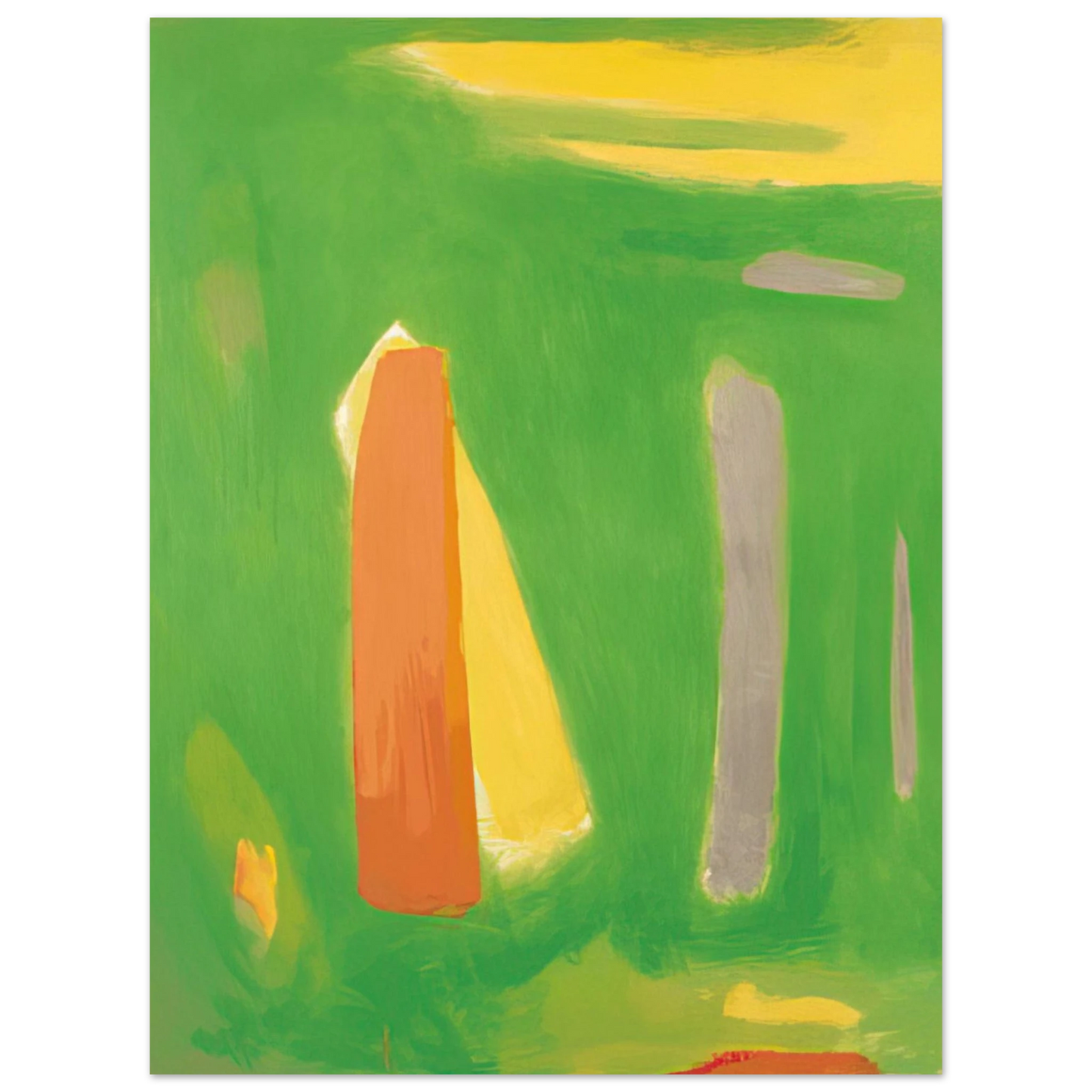 Esteban Vicente - RITMICO 1995 Fine Art Poster - Default Title