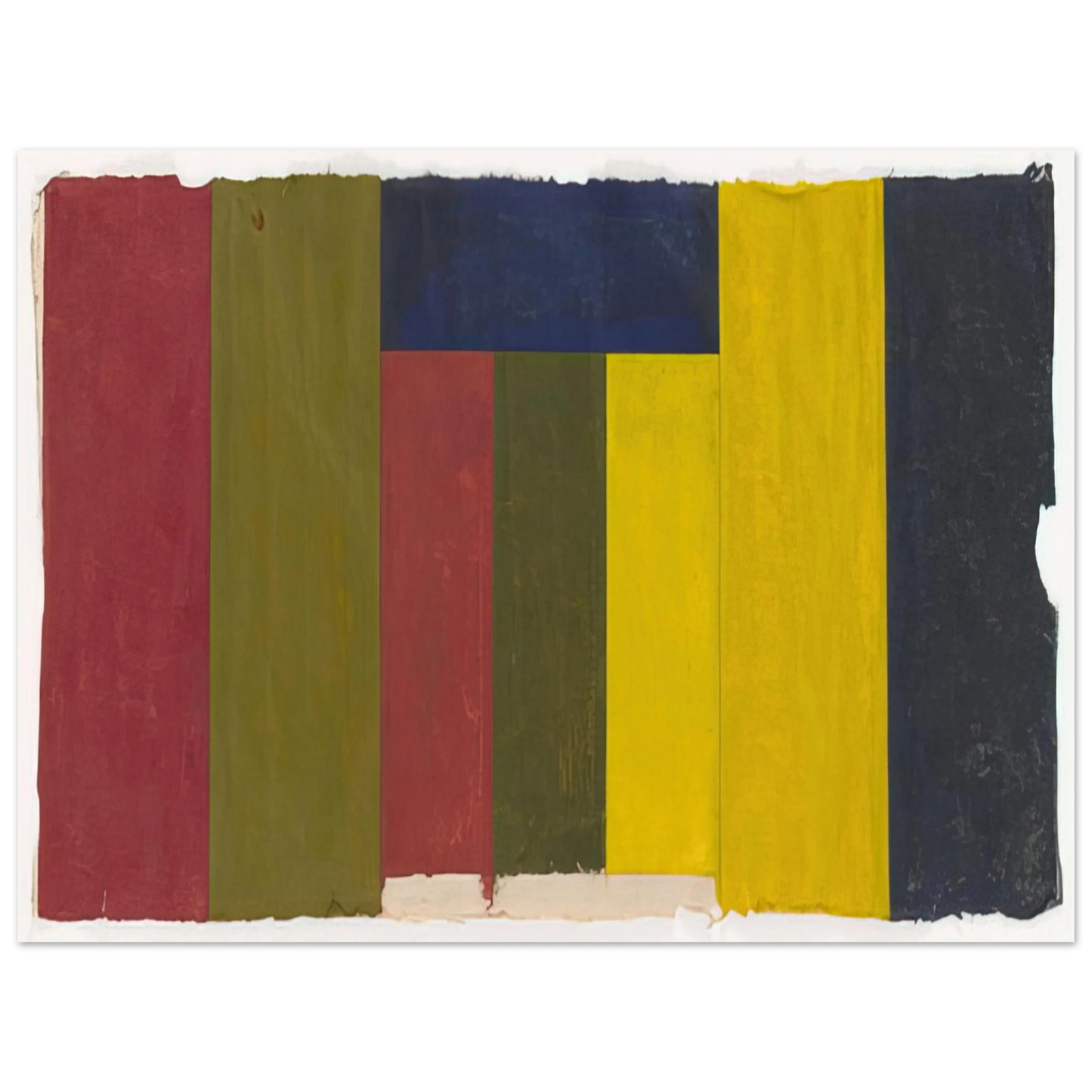 Brice Marden - Study II - 1981 Fine Art Poster - Default Title