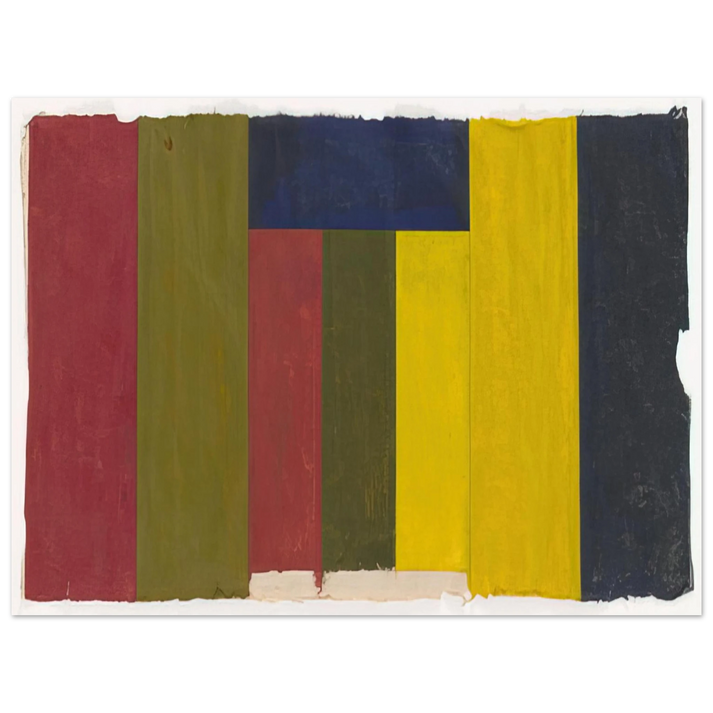 Brice Marden - Study II - 1981 75x100 cm / 30x40inches Fine Art Poster