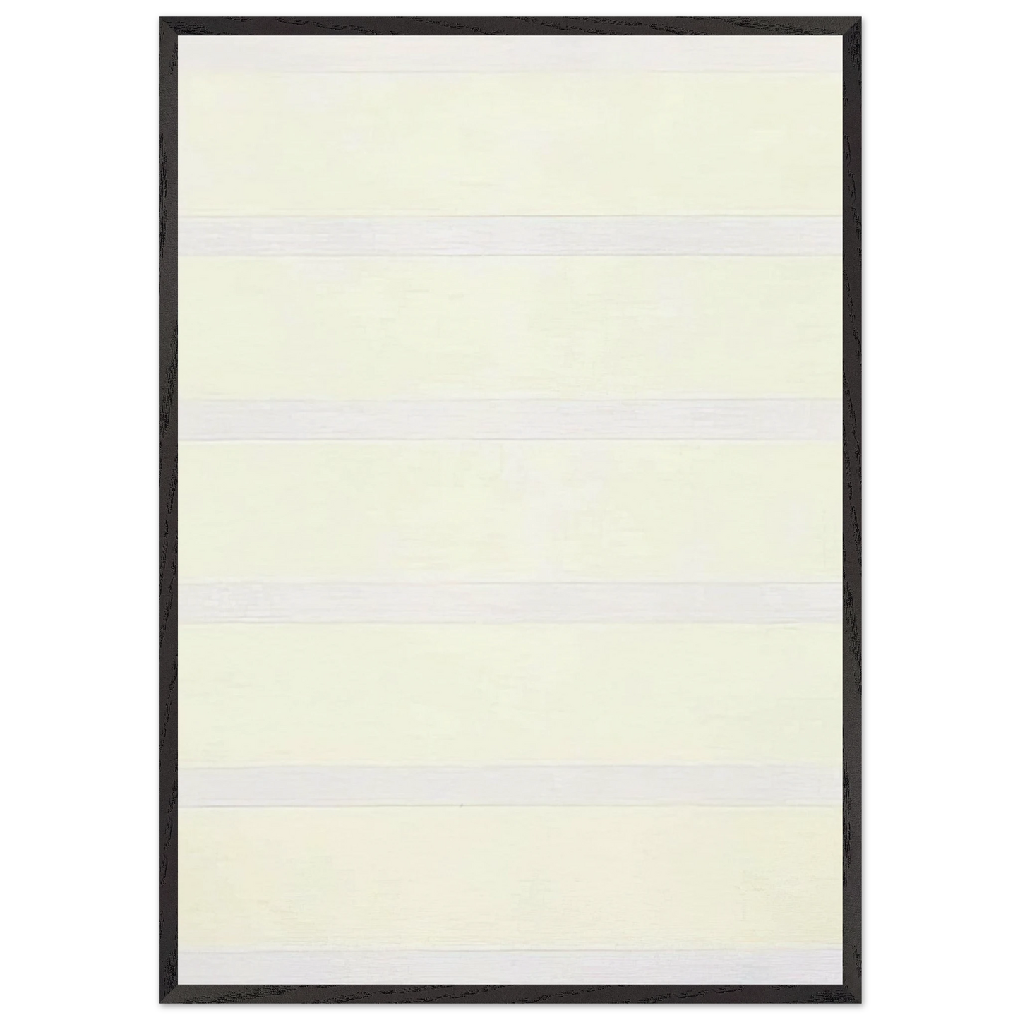 Untitled 15 Peace - Agnes Martin Framed Art Print – Black Wooden Frame - Default Title - -Framed Art Print