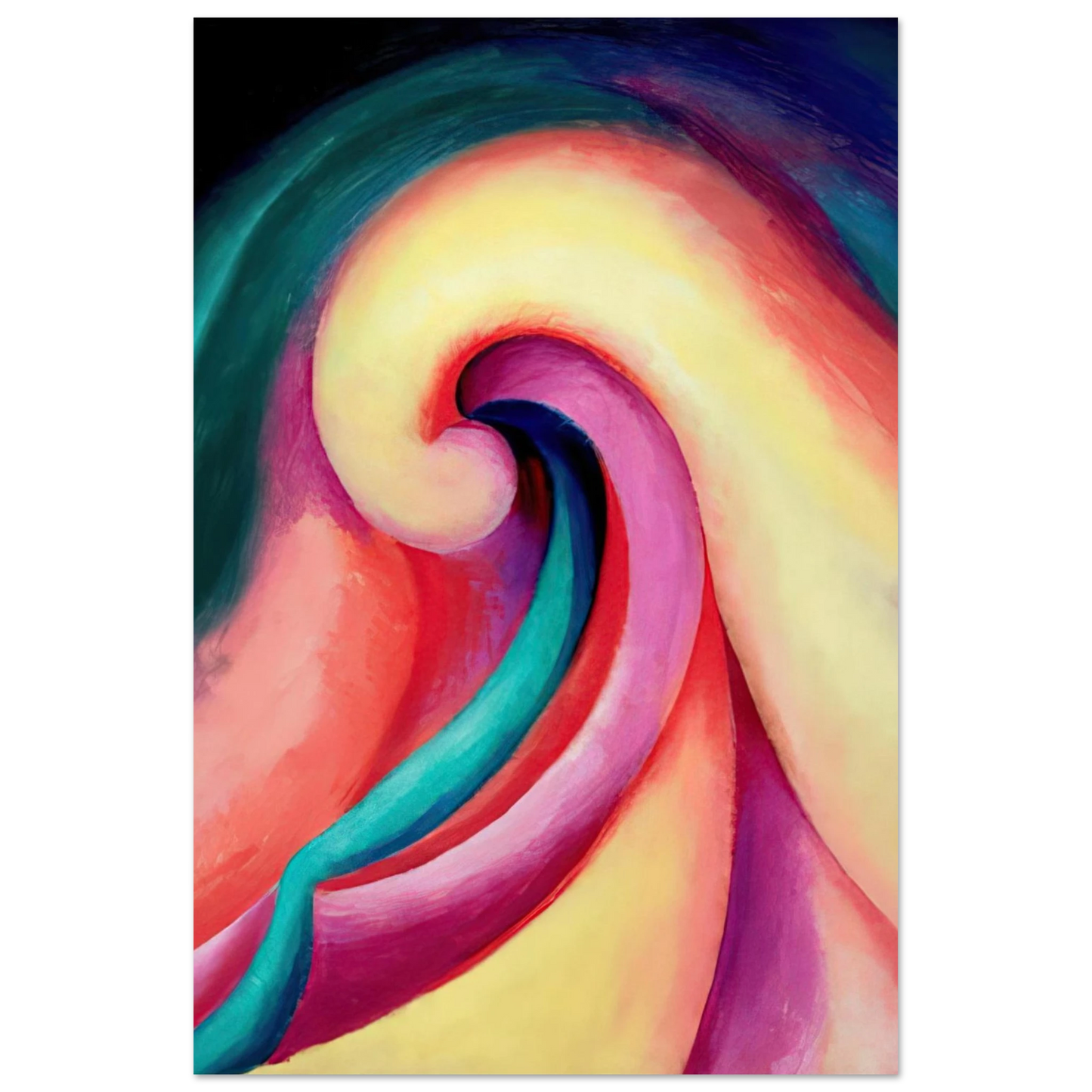 Georgia O'Keeffe - Series I, No. 3 Fine Art Poster - 40x60 cm / 16x24 inches