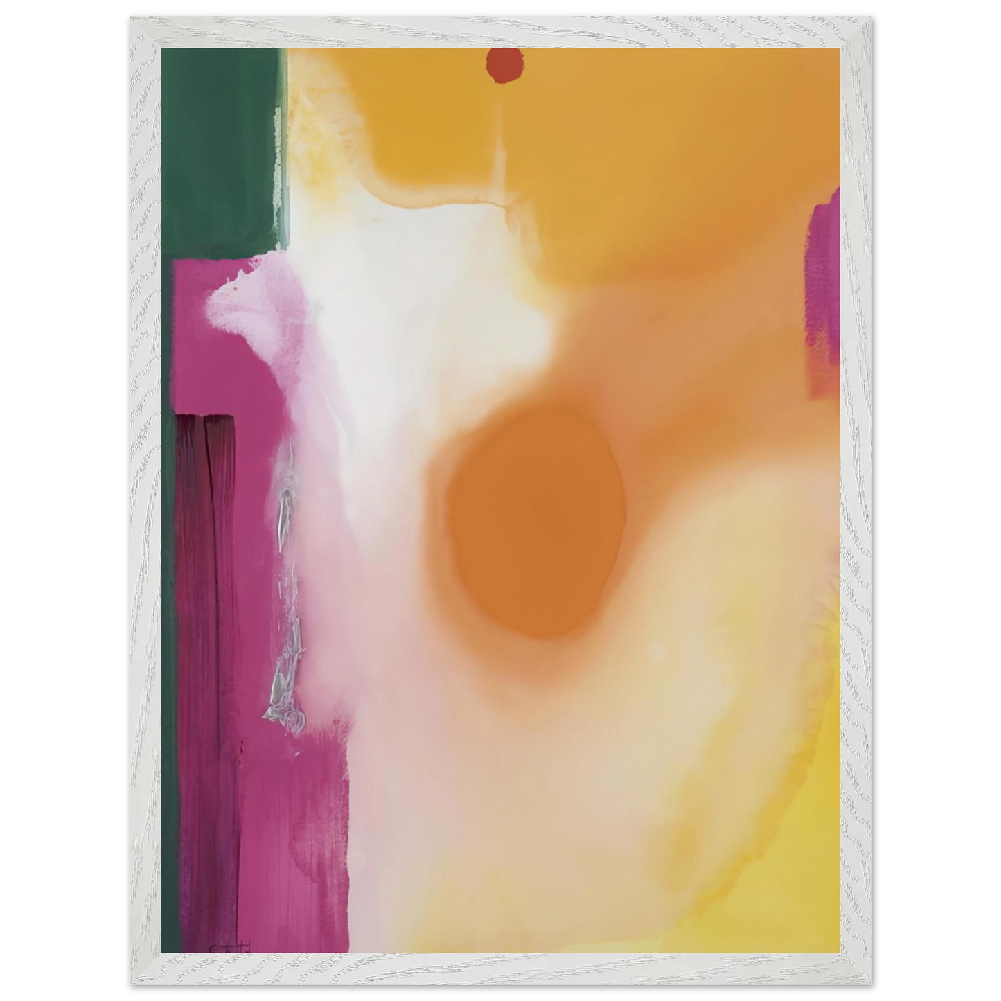 Helen Frankenthaler - Bullseye - 1989 Wall art - 30x45 cm / 12x18 inches - Fine Art Poster - -