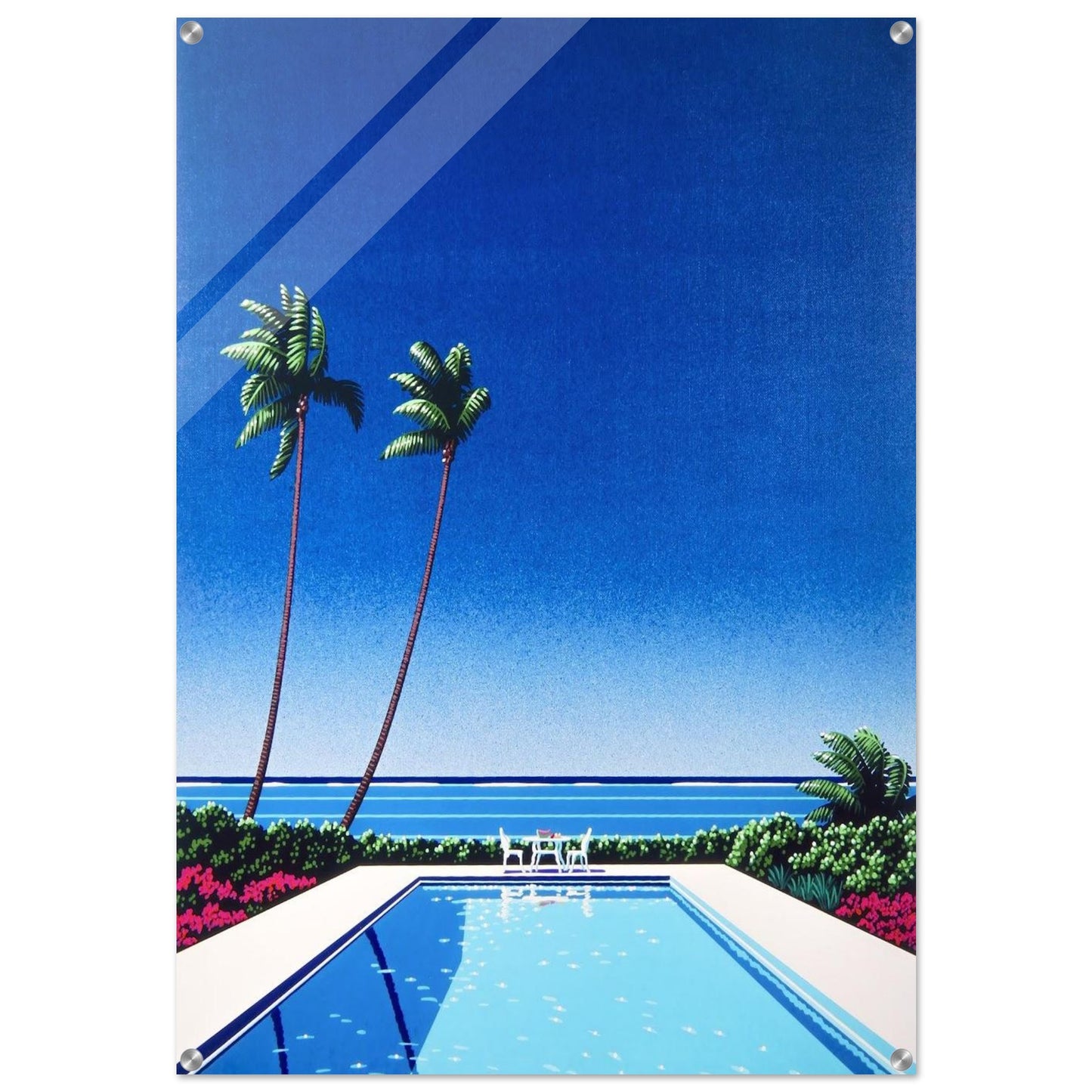 Watermelon Pool - Hiroshi Nagai Acrylic Print - 70x100 cm / 28x40″ inches