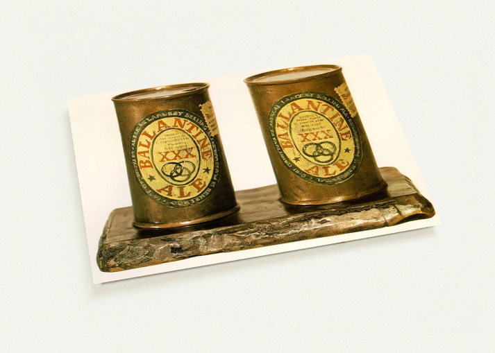 ALE CANS 1964 By Jasper Johns Pack of 10 Post Cards | Jasper Johns Post Cards | A6 (10.5 x 14.8 cm) - 4.1 x 5.8 inches