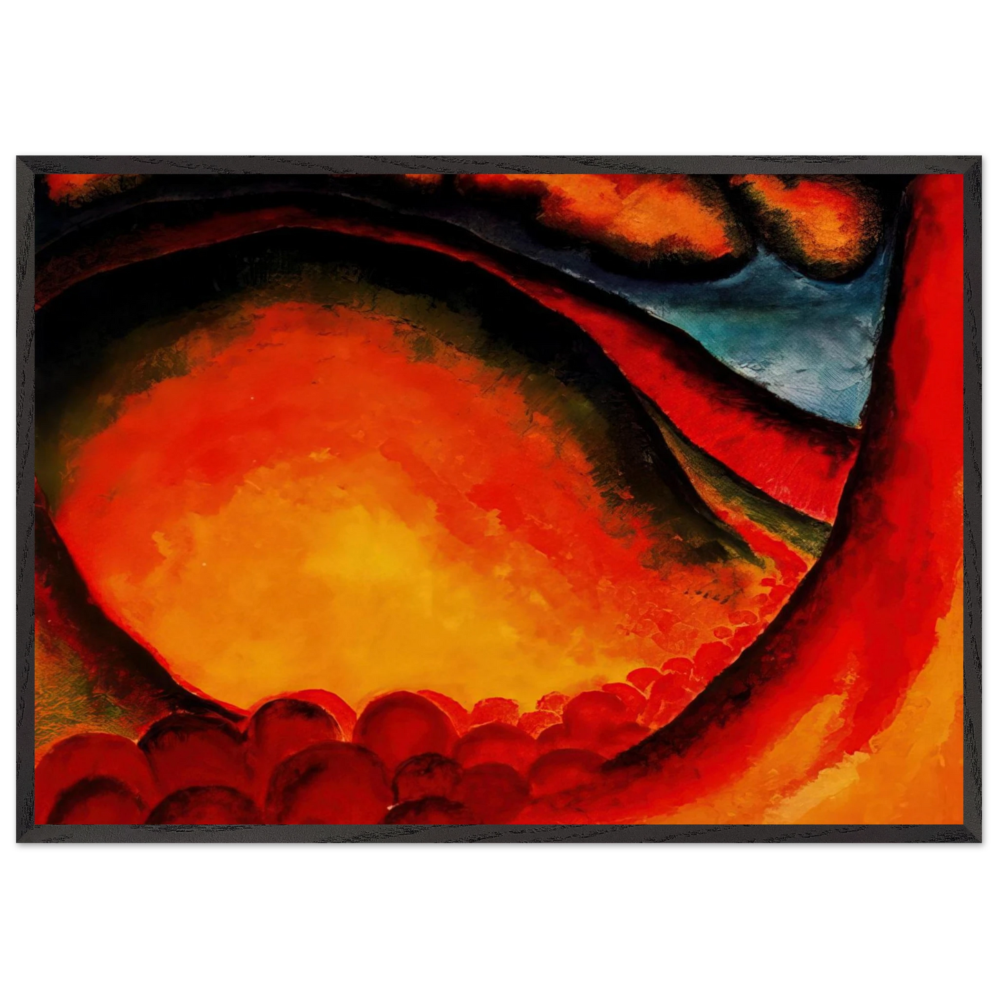 Special 21 - Georgia OKeeffe Framed Art Print – Black Wooden Frame - Default Title - -Framed Art Print