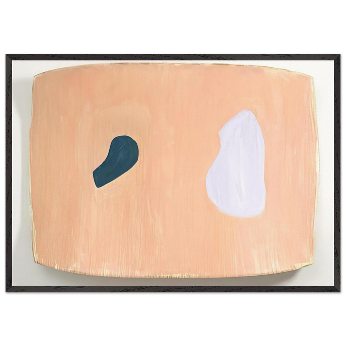 Timandra - 2007 - Ron Gorchov 70x100 cm / 28x40 inches Framed Art Print – Black Wooden Frame