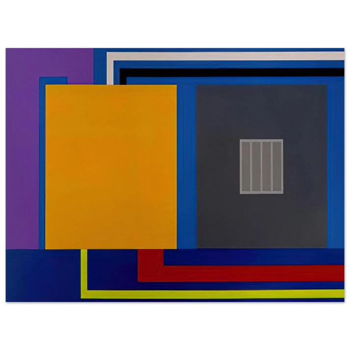 Peter Halley - A Perfect World - 1993 75x100 cm / 30x40inches Fine Art Poster