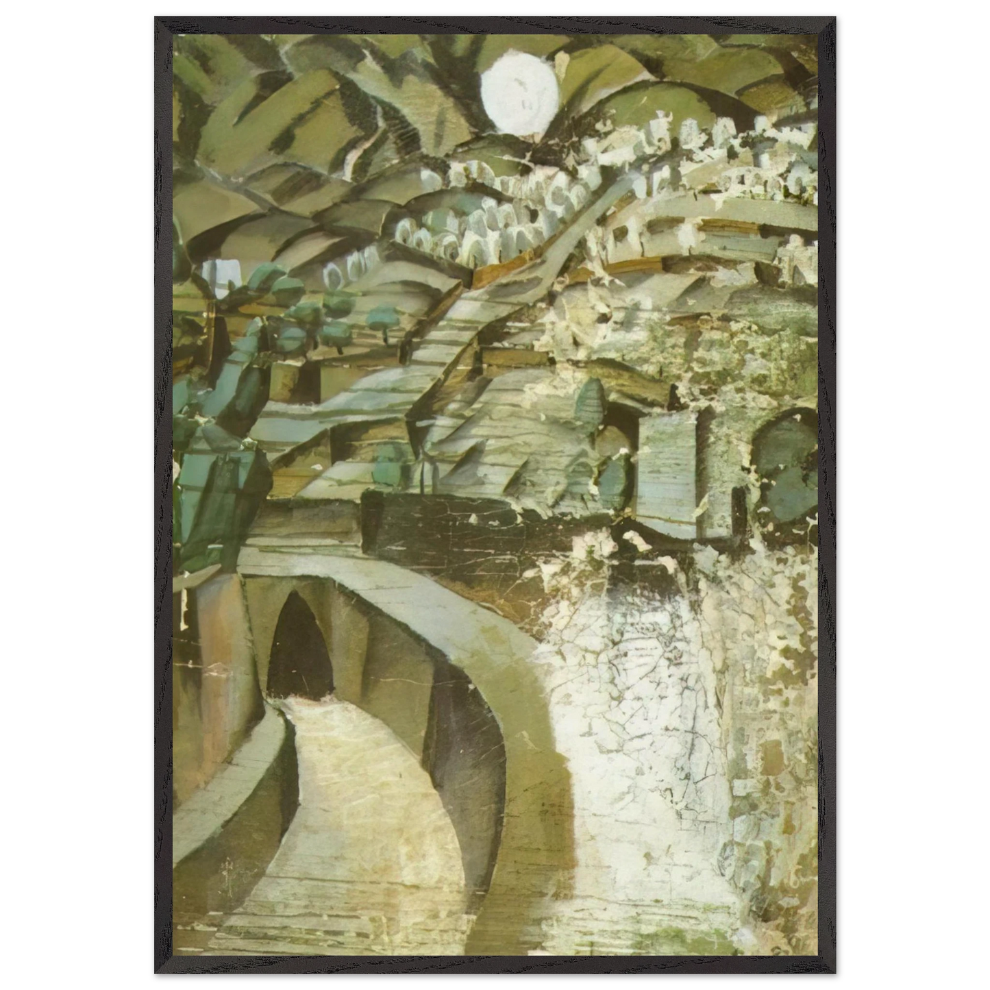 LA JORNETA - Salvador Dali Framed Art Print – Black Wooden Frame - Default Title - -Framed Art Print