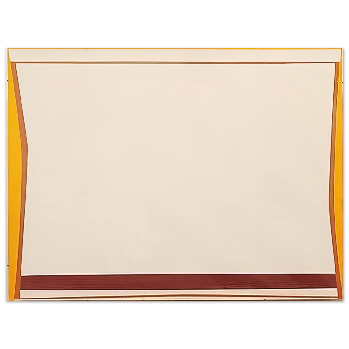 Larry Zox - White 7 - 1963 Fine Art Poster - Default Title