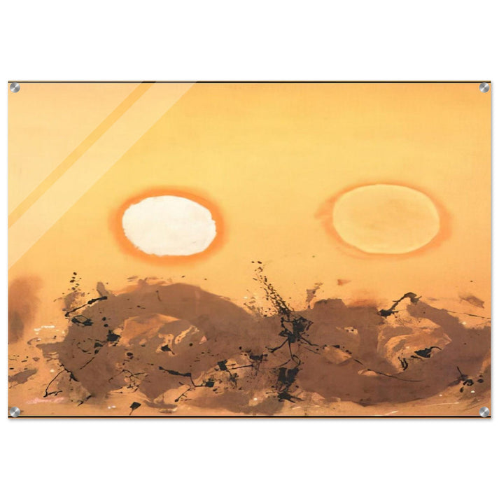 Duet - 1962 - Adolph Gottlieb Acrylic Print - 70x100 cm / 28x40″ inches