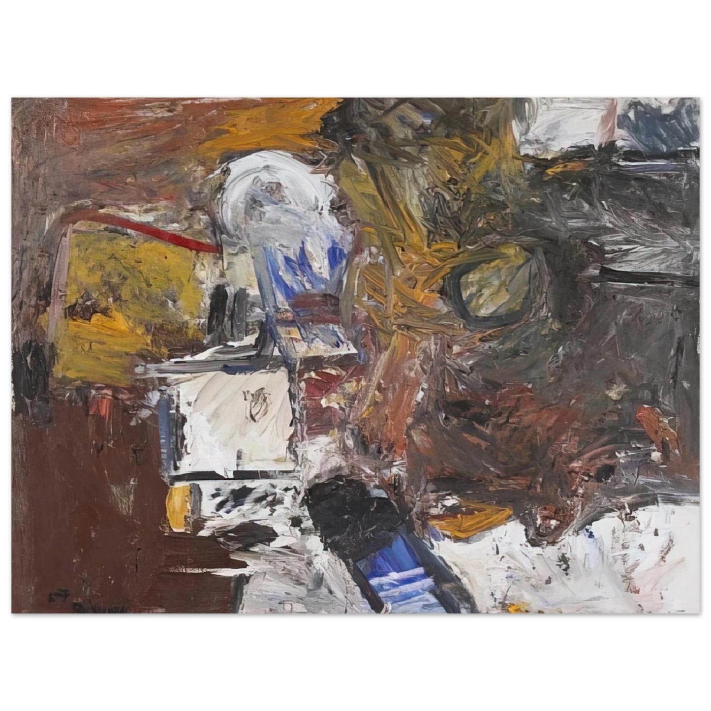 Milton Resnick - CARGO 1957 Fine Art Poster - Default Title