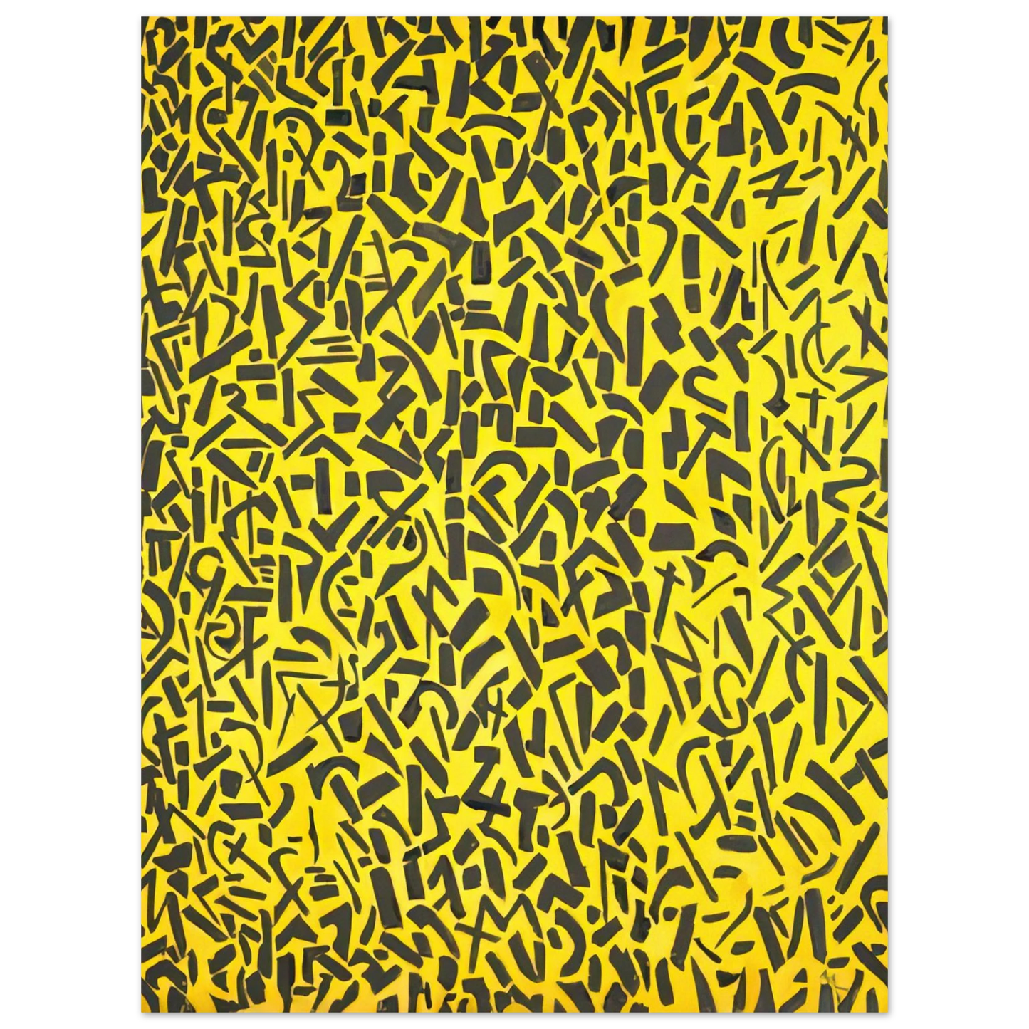 Alma Woodsey Thomas - ORIENTAL GARDEN CONCERTO 1976 Fine Art Poster - Default Title