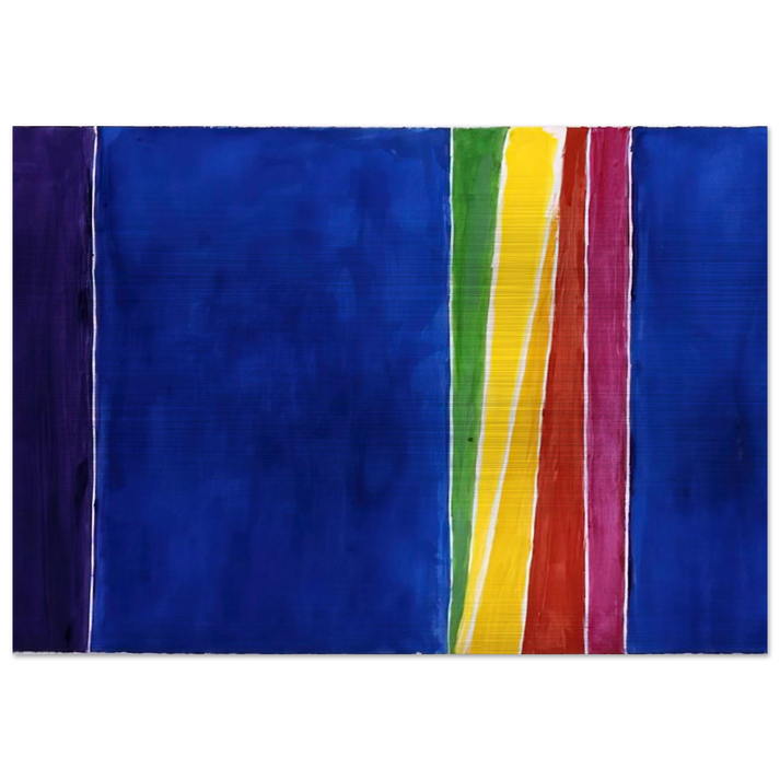 ATMOSPHERIC EFFECTS II 1972 - Alma Woodsey Thomas Brushed Aluminum Print - 70x100 cm / 28x40 inches | Alma Woodsey Thomas Aluminum Print | Alma Woodsey Thomas Prints