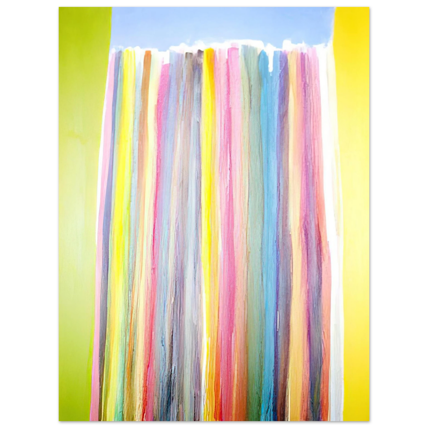 Ronnie Landfield - Oriole Sky - 1972 Fine Art Poster - Default Title