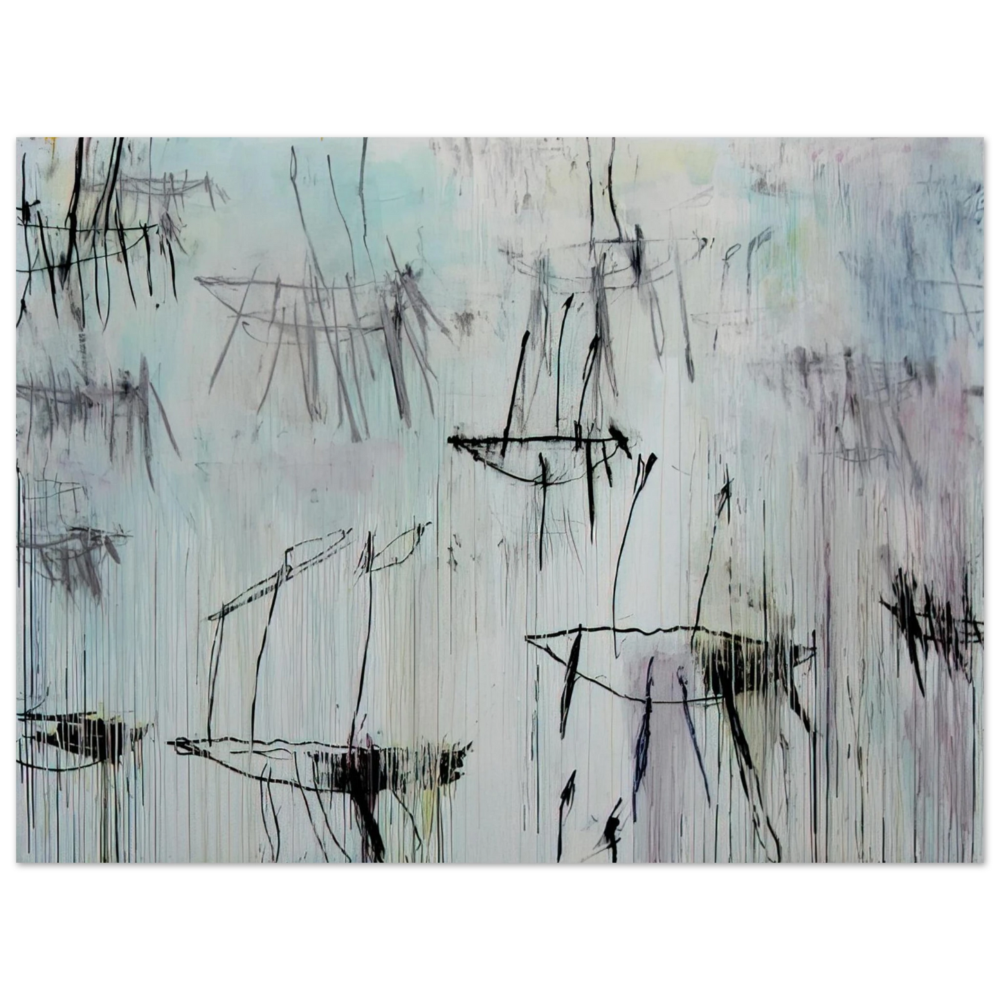 Cy Twombly - Lepanto, Part V Fine Art Poster - Default Title