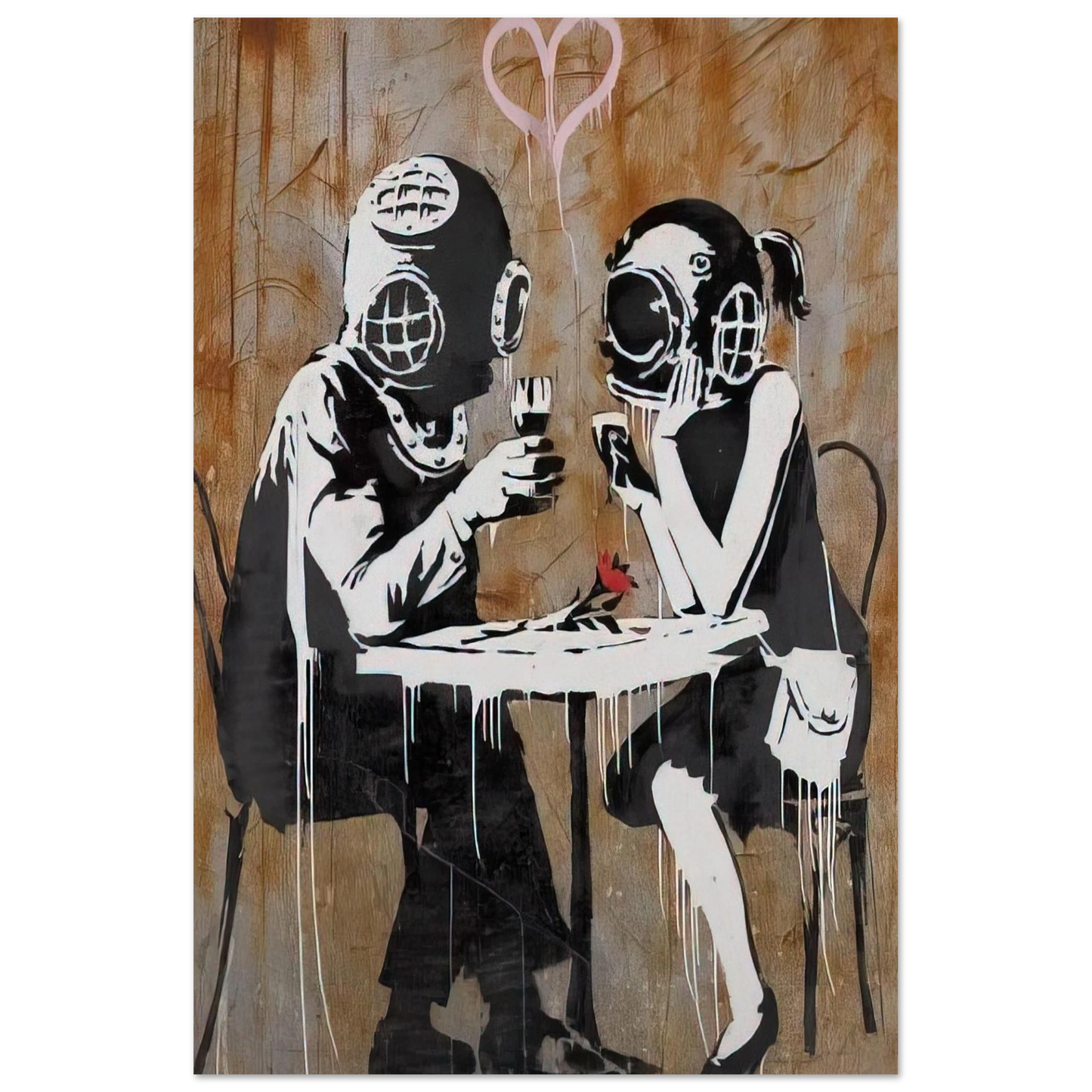 Banksy - THINK TANK 2003 Fine Art Poster - 40x60 cm / 16x24 inches