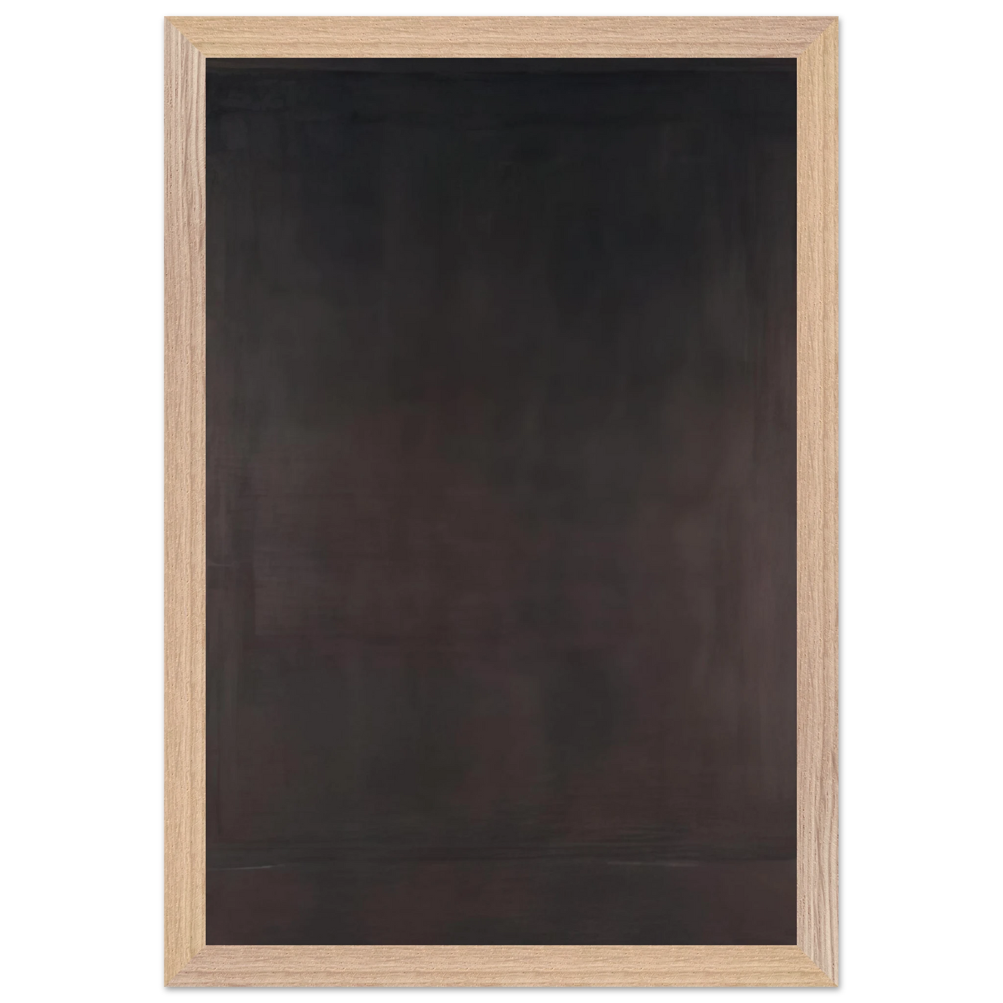 Mark Rothko - No. 8 - 1964 Wall Art - 60x80 cm / 24x32 inches - Premium Wooden Framed Poster With Fine Art Paper-canvas - Wood frame