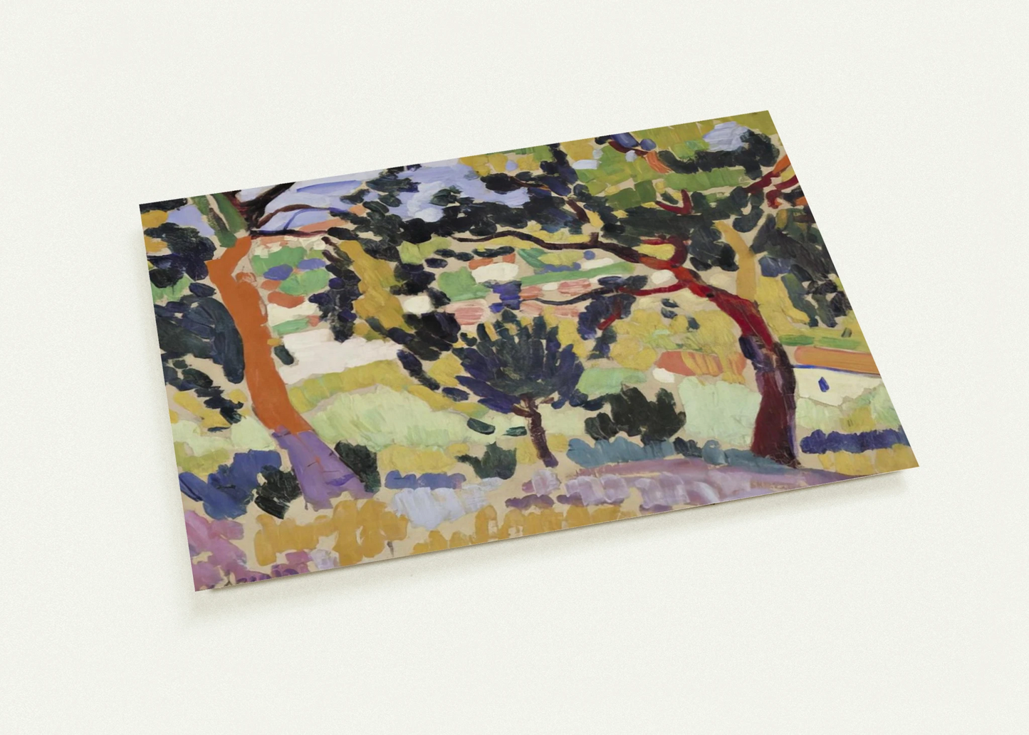 L ESTAQUE 1906 By Andre Derain Pack of 10 Post Cards | Andre Derain Post Cards | A6 (10.5 x 14.8 cm) - 4.1 x 5.8 inches