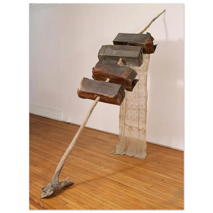 Robert Rauschenberg - UNTITLED VENETIAN 1973 75x100 cm / 30x40inches Fine Art Poster