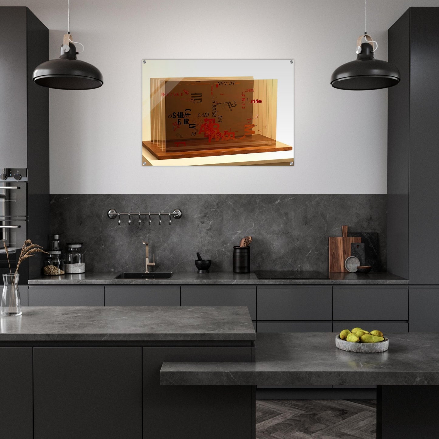 Not Wanting To Say Anything About Marcel, II - 1969 - John Cage Acrylic Print - 70x100 cm / 28x40″ inches