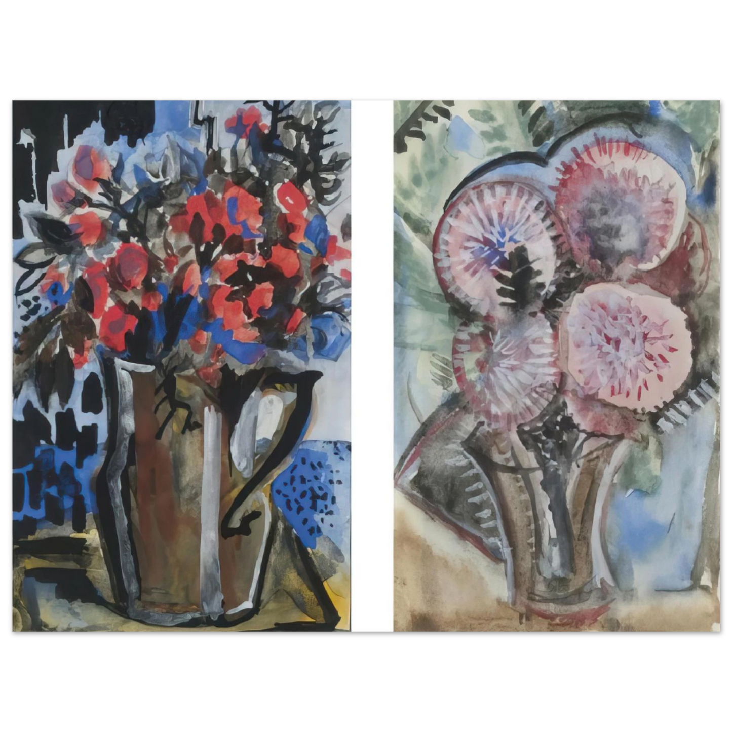 Natalia Goncharova - Still Life - Expressionism Fine Art Poster - Default Title