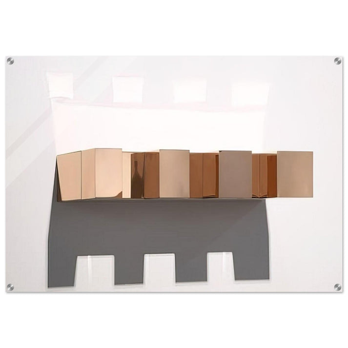 Untitled 72-22 Bernstein - 1972 - Donald Judd Acrylic Print - 70x100 cm / 28x40″ inches | Donald Judd Wall Art | Donald Judd Prints