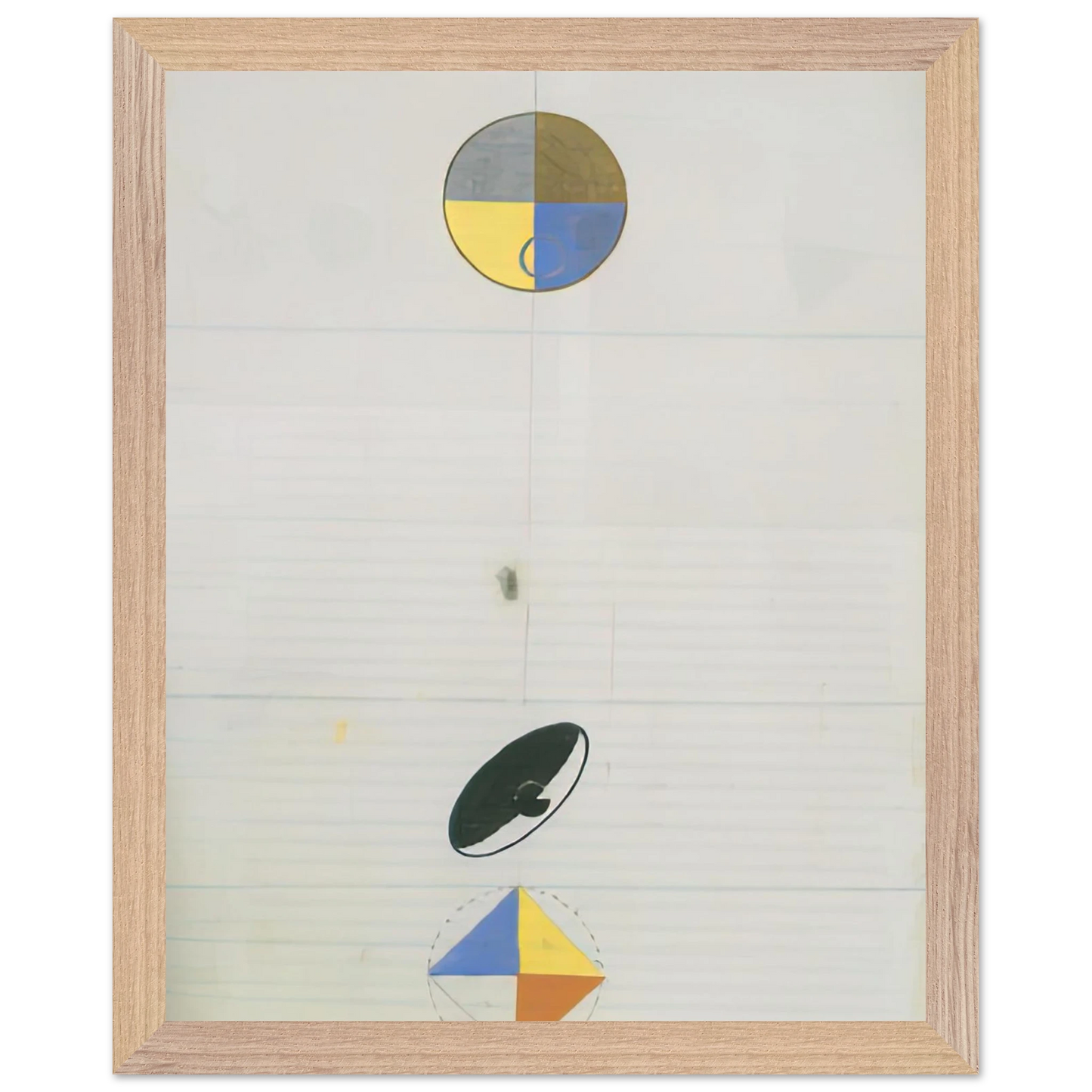 Hilma af Klint - SERIES NO VII NO 3F 1920 Wall art - 20x25 cm / 8x10 inches - Fine Art Poster - -