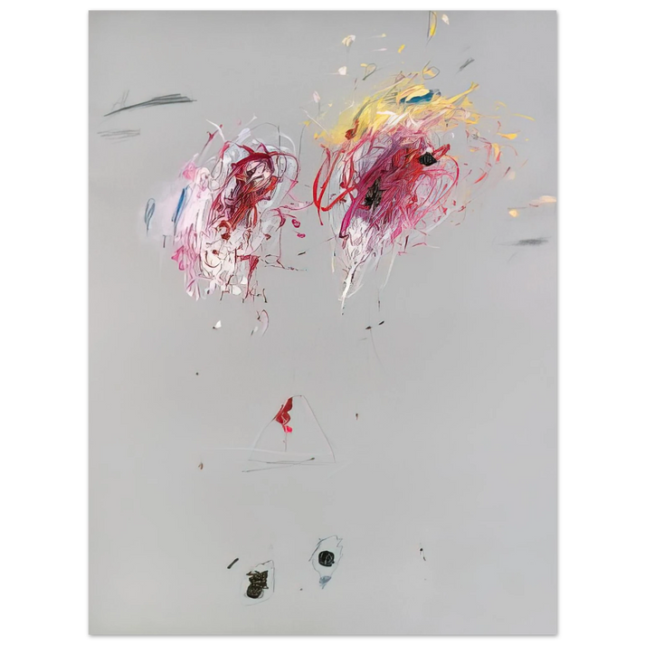 Cy Twombly - Nine Discourses on Commodus, Part IV 75x100 cm / 30x40inches Fine Art Poster