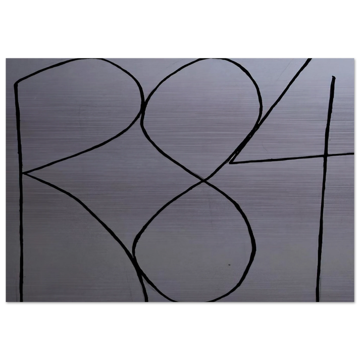 Spectrum I - Minimalism - Robert Ryman Brushed Aluminum Print - 70x100 cm / 28x40 inches | Robert Ryman Aluminum Print | Robert Ryman Prints