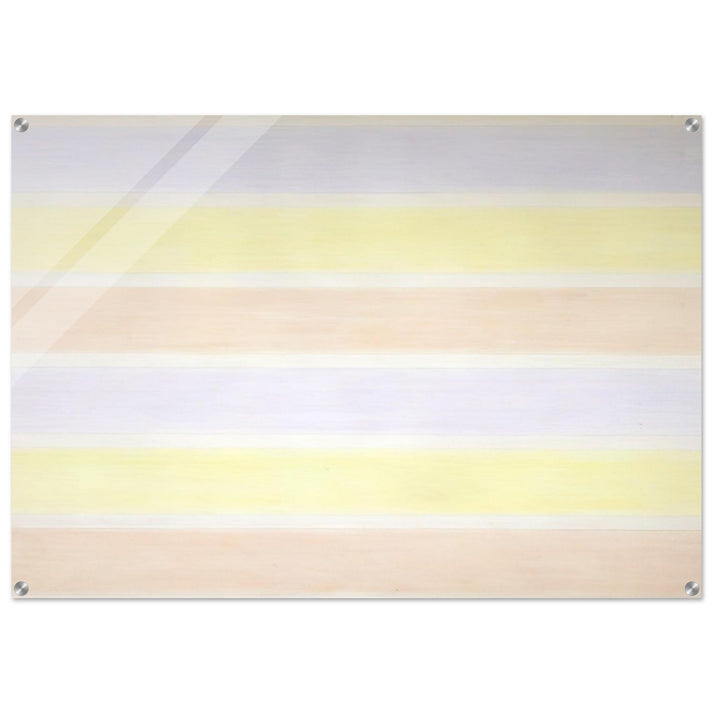Untitled #6 - Agnes Martin Acrylic Print - 70x100 cm / 28x40″ inches