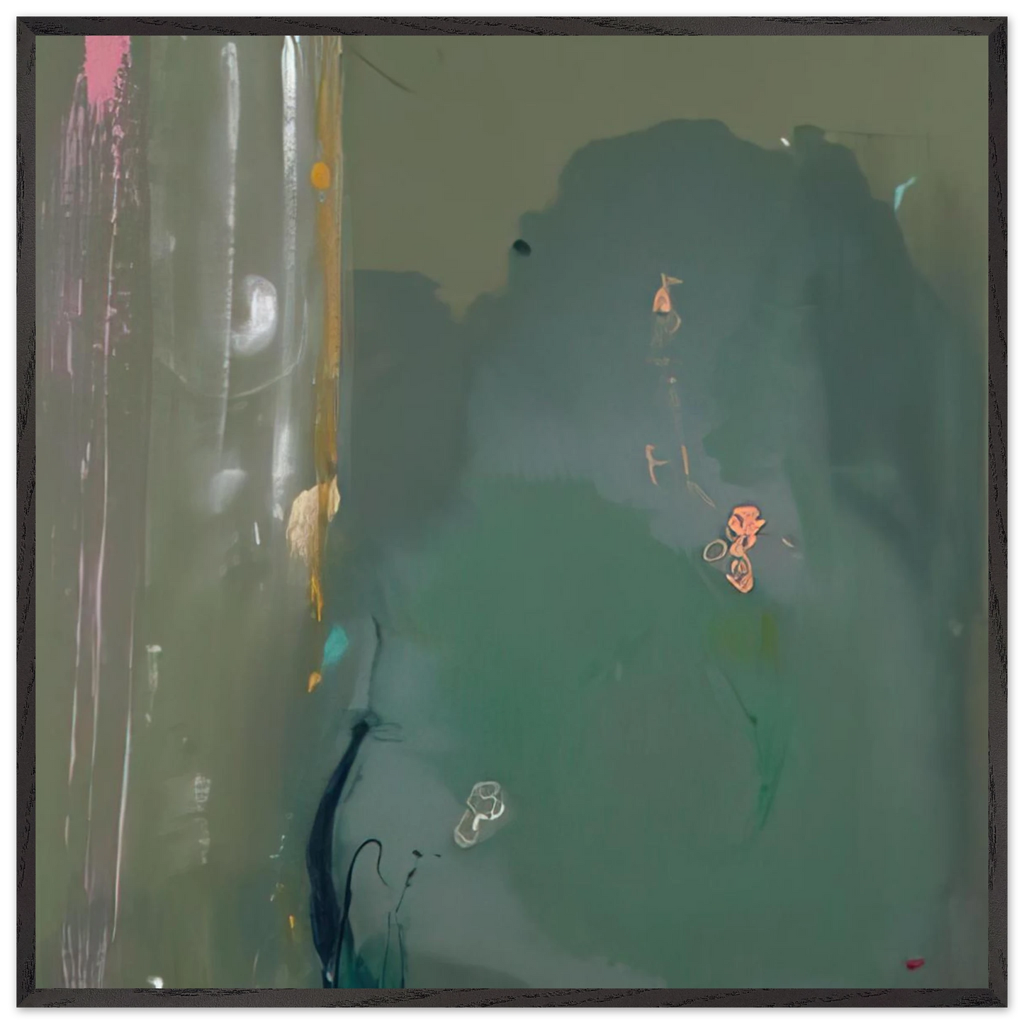 Helen Frankenthaler - Côte d Argent - 1980 Wall art - 70x100 cm / 28x40 inches - Fine Art Poster - -